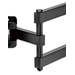 Manhattan 462419 soporte para TV 139.7 cm (55") Negro