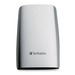 Verbatim 2.5” Portable Hard Drive FireWire/USB 2.0 250GB external hard drive 5400 RPM 2.5″ Silver thumbnail 5
