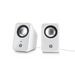 HP Multimedia 2.0 Speakers Silver, White Wired thumbnail 1