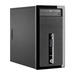 HP ProDesk 400 G2 MT + V201a Intel® Core™ i5 i5-4590S 4 GB DDR3-SDRAM 500 GB HDD Windows 7 Professional Micro Tower PC Black thumbnail 3