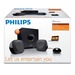 Philips SPA1315/10 speaker set Black 2.1 channels 2.5 W thumbnail 2