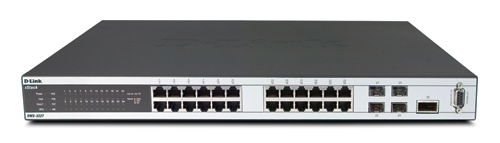D-Link DWS-3227P network switch Managed L2+ Power over Ethernet (PoE) 1U
