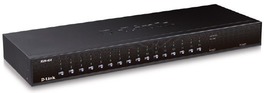 D-Link KVM-450 KVM switch Black