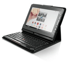 Lenovo ThinkPad Tablet Keyboard Folio Case UK Svart Engelsk