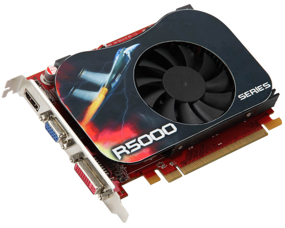 MSI R5670-MD1GD3 graphics card AMD Radeon HD5670 1 GB GDDR3