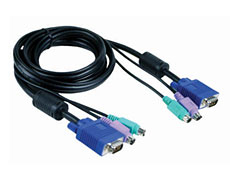 D-Link DKVM-CB3 10ft All-In-One KVM cable 3 m
