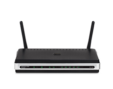D-Link DIR-330 wireless router Black, Silver