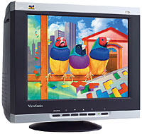 Viewsonic E72f+SB 17" CRT monitor 