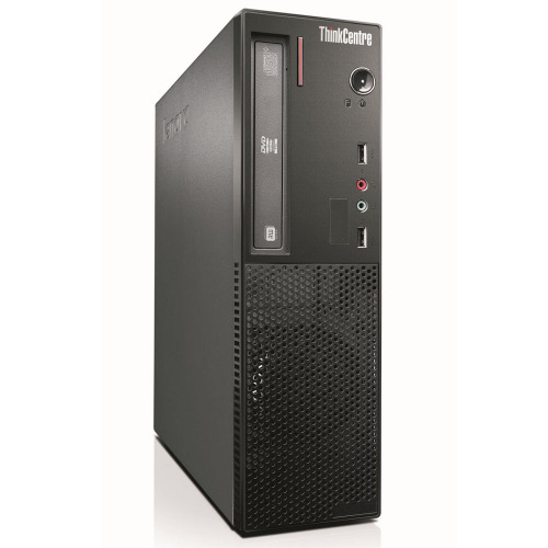 Lenovo ThinkCentre A70 Intel® Core™2 Duo E7500 2 GB DDR3-SDRAM 500 GB Intel® GMA X4500 Windows 7 Professional SFF PC Black