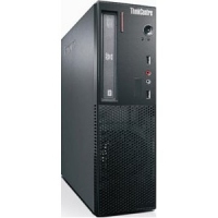 Lenovo ThinkCentre A70 Intel® Core™2 Duo E7500 2 GB DDR3-SDRAM 500 GB Intel® GMA X4500 Windows 7 Professional SFF PC Black