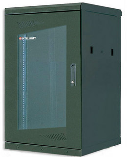 Intellinet 601504 rack cabinet 22U Freestanding rack Black