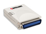 Intellinet 1-Port Parallel print server Ethernet LAN White