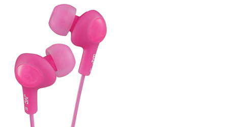 JVC HA-FX5-P Headphones Wired In-ear Pink image 1