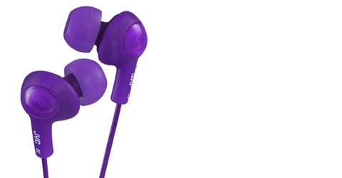 JVC HA-FX5-V Headphones Wired In-ear Music Violet image 1