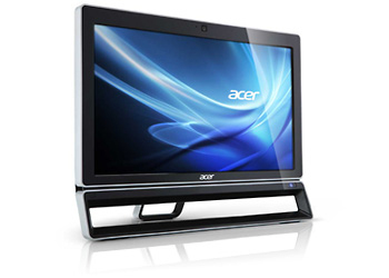 Acer 771-UR30P Intel® Pentium® G620 54.6 cm (21.5") 1920 x 1080 pixels Touchscreen 4 GB DDR3-SDRAM 500 GB Windows 7 Home Premium Wi-Fi 4 (802.11n) Black