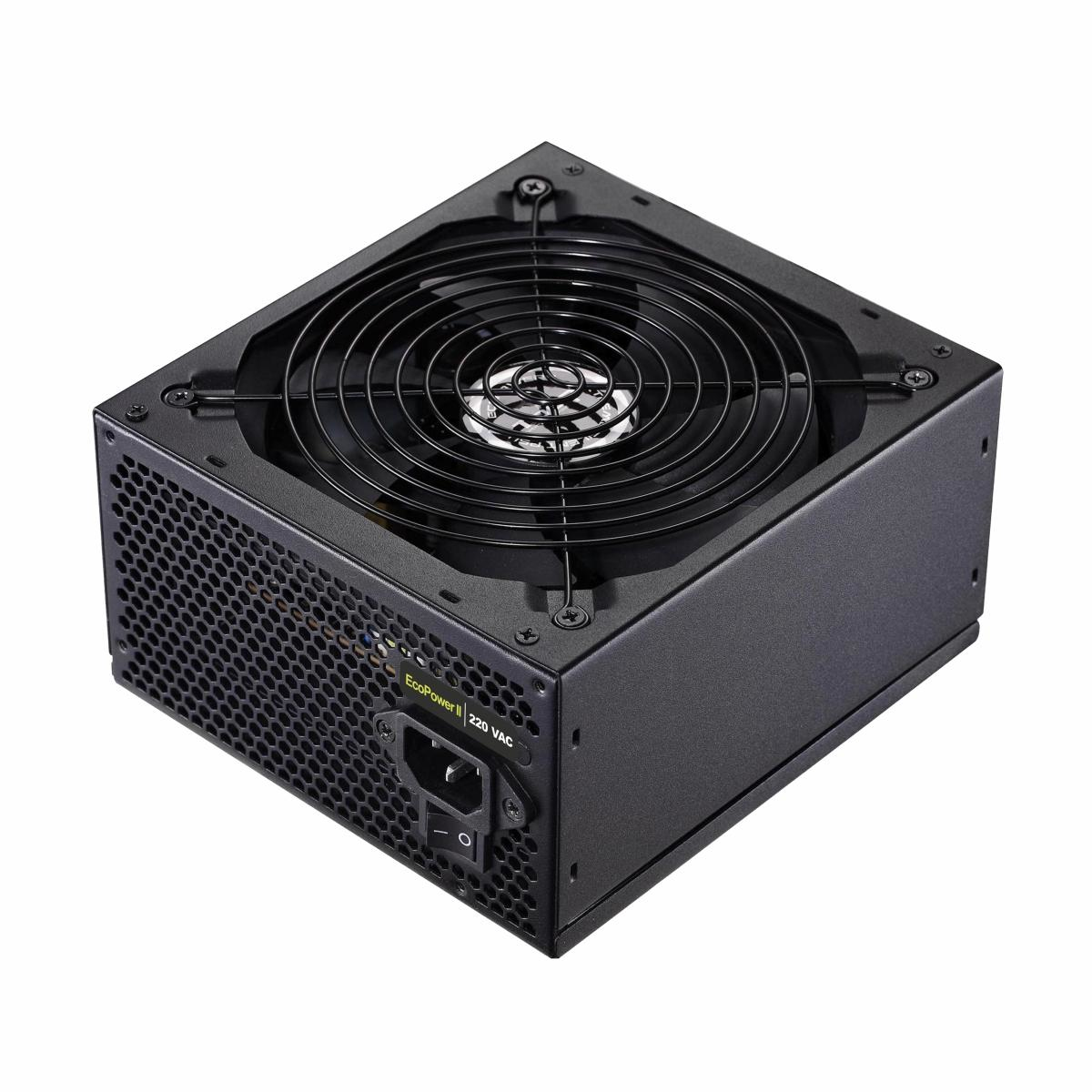 TooQ TQEP-600SP power supply unit 600 W 20+4 pin ATX ATX Black image 2
