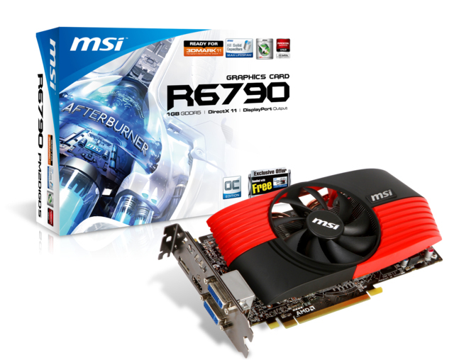 MSI V244-074R graphics card AMD Radeon HD6790 1 GB GDDR5