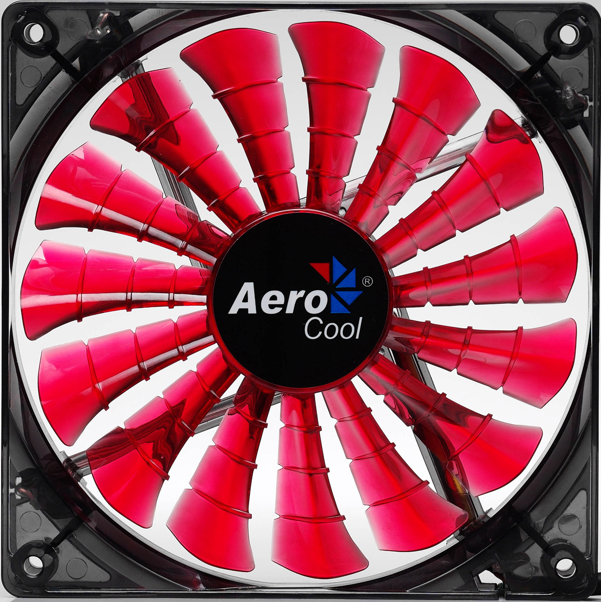 Aerocool Shark 14cm Computer case Fan 4 cm Black, Red image 1