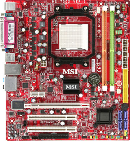 MSI K9A2GM-F V3 AMD 740G Socket AM2+ micro ATX
