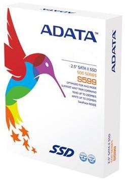 ADATA AS599S-55GM-C internal solid state drive 55 GB 2.5" Serial ATA II MLC