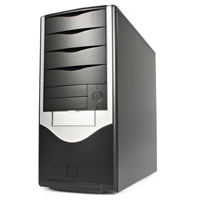 StarTech.com Mid-tower Computer Case 450W Midi Tower Black image 1