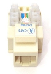 StarTech.com 110 Punch Type Category 6 Keystone Jack - Ivory