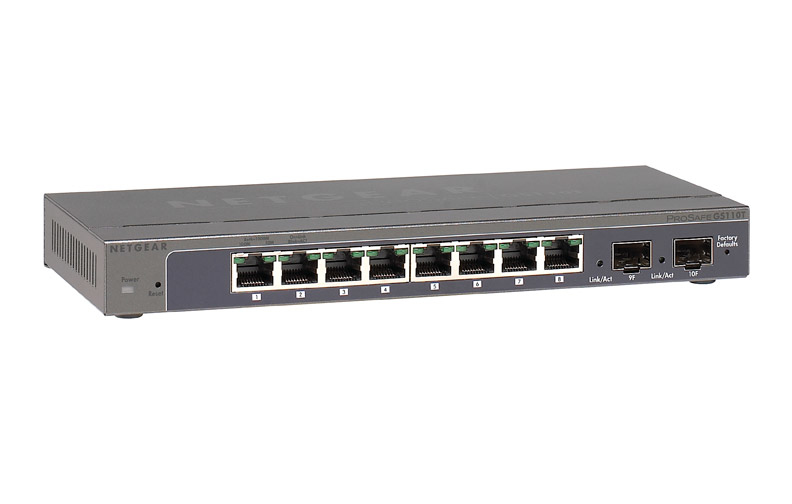 NETGEAR GS110T Managed Black