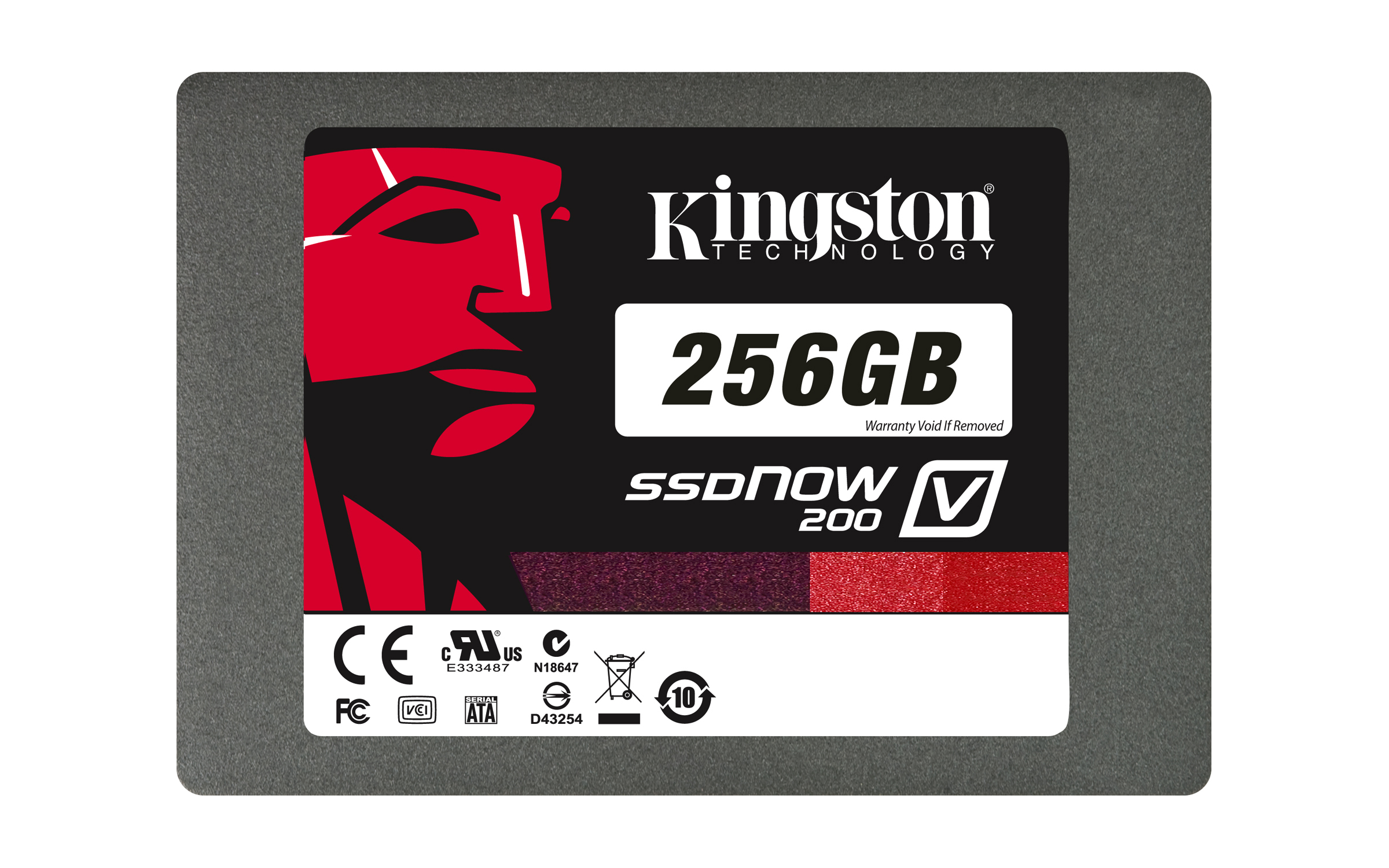 Kingston Technology SSDNow V200 256 GB 2.5" Serial ATA III