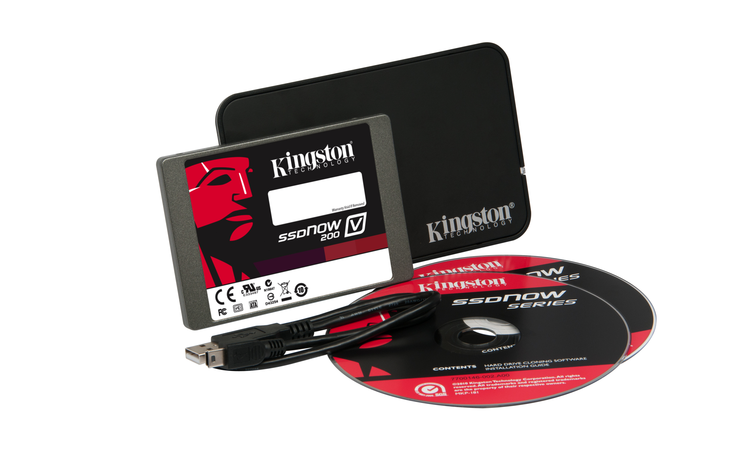 Kingston Technology SSDNow V200 Notebook upg. kit 256 GB 2.5"