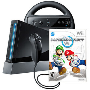 Nintendo Wii + Mario Kart Pack — vue 1 sur 4