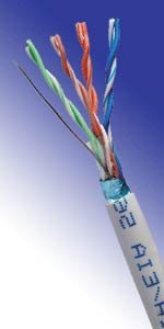 Intellinet Cat5e 305m cavo di rete Grigio F/UTP (FTP)