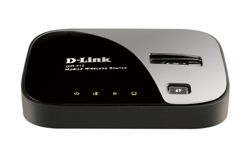 D-Link DIR-412-B wireless router Fast Ethernet Black