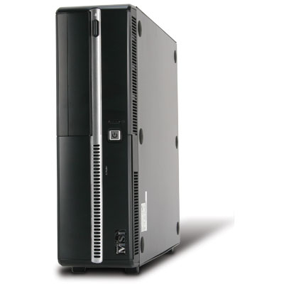 MSI Hetis 900 Low Profile (Slimline) Black VIA P4M900 LGA 775 (Socket T)