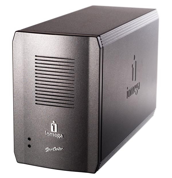 Iomega StorCenter Network Hard Drive 1 TB external hard drive 7200 RPM Black, Grey image 1