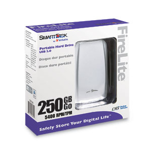 Verbatim USB 2.0 external hard drive 250 GB 5400 RPM