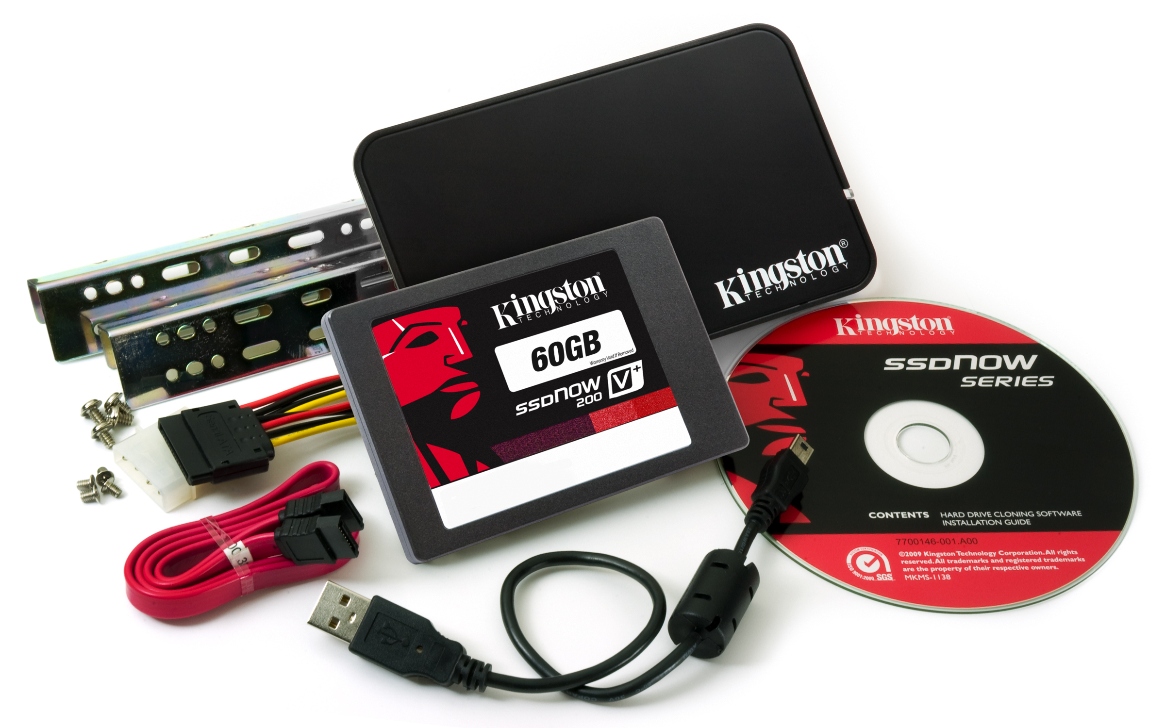 Kingston Technology SSDNow V+200 + Upg. Bundle Kit 60 GB 2.5" Serial ATA III