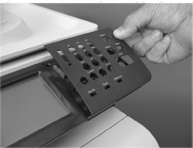HP CC519-40010 reservdelar för skrivarutrustning Frontpanel