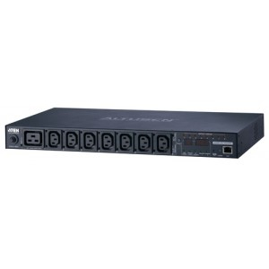 ATEN PE6208 - Power distribution unit (rack-mountable) - 3.84 kW - Ethernet 10/100 - input: IEC 60320 C20 - output connectors: 8