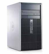 HP dc5700 + MT1910 Intel® Itanium® E2160 1 GB DDR2-SDRAM 160 GB Intel® GMA 3000 Windows Vista Business Micro Tower PC