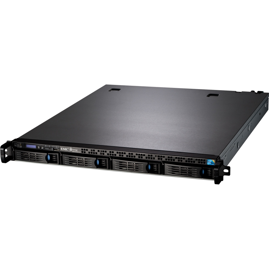 Iomega StorCenter px4-300r Rack (1U) Intel® Celeron® 2 GB 8 TB EMC LifeLine Black