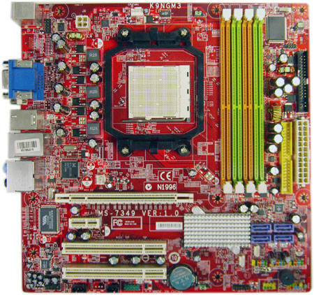 MSI K9NGM3-FD Socket AM2 micro ATX