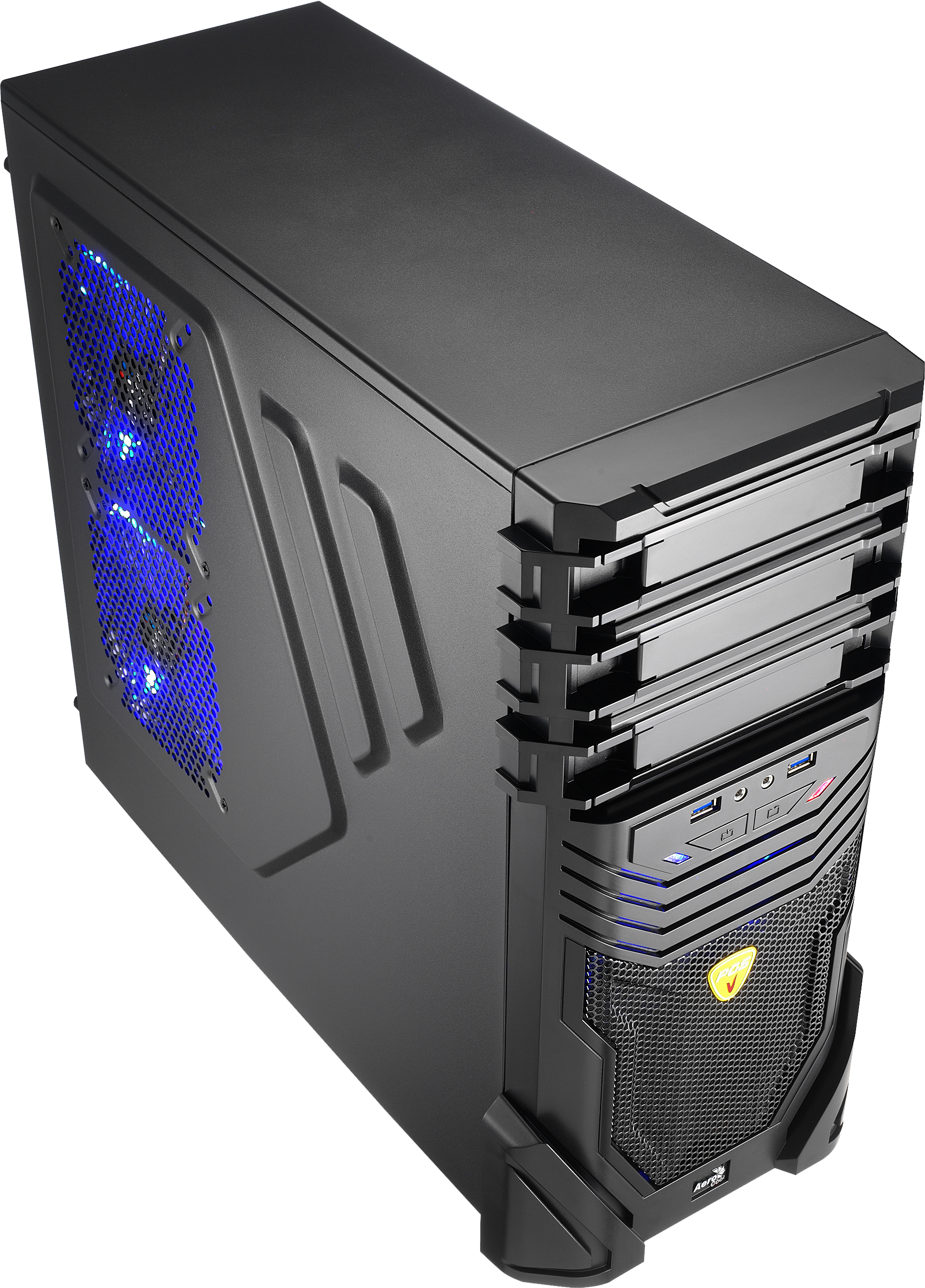 Aerocool VS3 Advance Midi Tower Black image 1