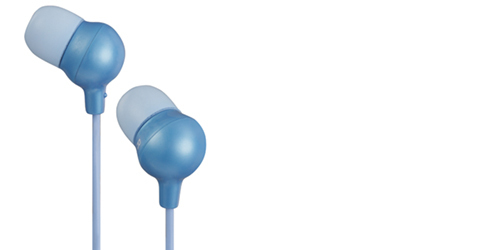 JVC HA-FX30-A Headphones Wired In-ear Blue image 1