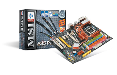 MSI P35 Platinum Combo LGA 775 (Socket T) ATX