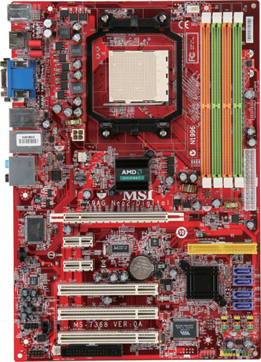 MSI K9AG Neo2-Digital Socket AM2 ATX