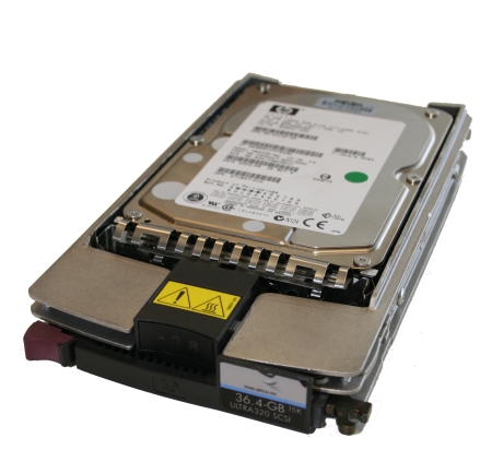 HP 36GB 15K Ultra320 SCSI internal hard drive 15000 RPM 3.5"