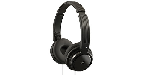 JVC Riptidz HA-S200 Headphones Wired Head-band Black image 1