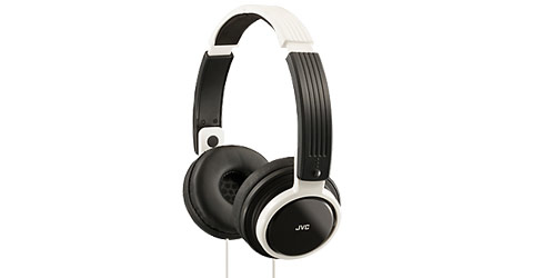 JVC Riptidz HA-S200 Headphones Wired Head-band White image 1