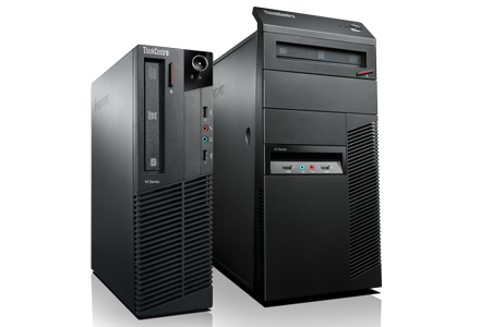 Lenovo ThinkCentre M91 Intel® Core™ i3 i3-2120 4 GB DDR3-SDRAM 500 GB Windows 7 Professional SFF PC Black