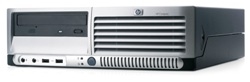 HP dc7700 Intel® Core™2 Duo 1 GB DDR2-SDRAM 250 GB Intel® GMA 3000 Windows XP Professional SFF PC